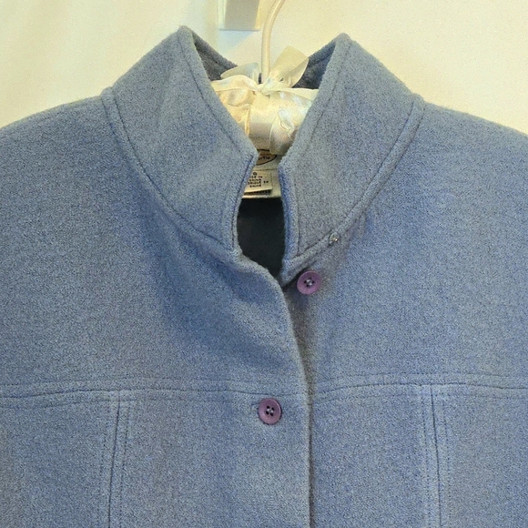 ( Talbots ) 100% Soft Wool Button-Front Vest - Picture 5 of 10